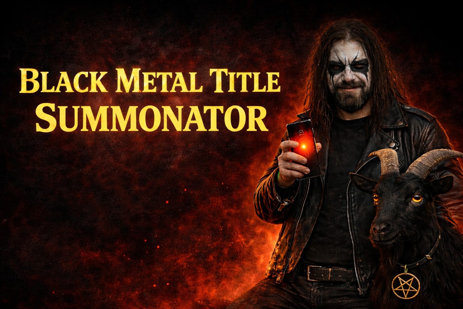 Black Metal Title Summonator